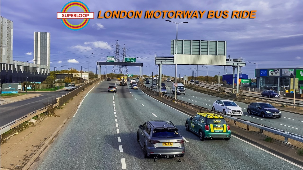 London BUS Ride on Route SL1 | Walthamstow To North Finchley And BACK | Superloop Bus Service