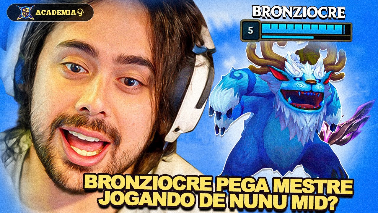 BRONZIOCRE CONSEGUE PEGAR MESTRE DE NUNU MID? | ACADEMIA Y (EP.03)