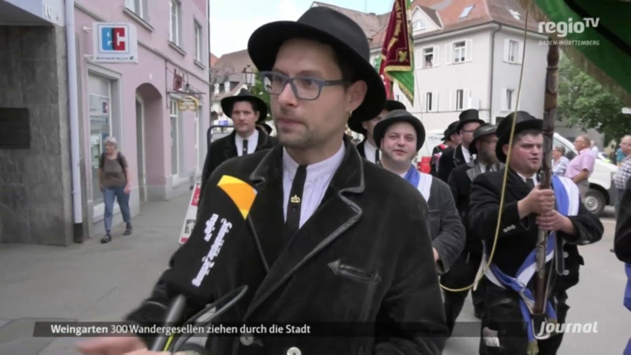 Zunfttreffen – 300 Wandergesellen in Weingarten | 01.06.2018