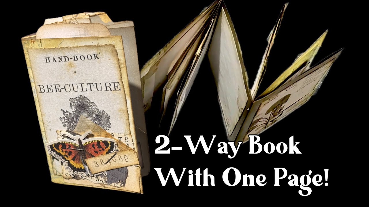 One Sheet of Paper, 2-Way Mini Book