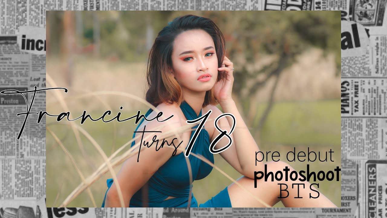 PRE DEBUT PHOTOSHOOT - BEHIND THE SCENES