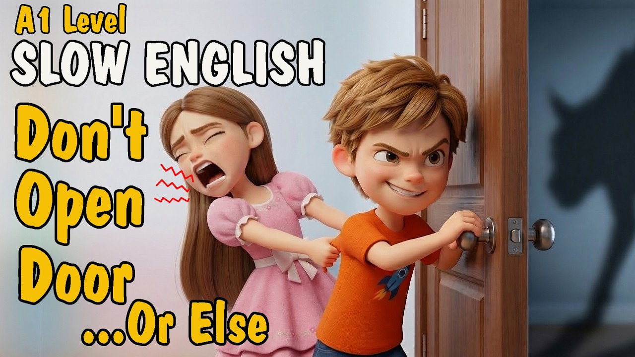 The FORBIDDEN DOOR What's Inside | SLOW ENGLISH | English Listening Practice for Beginners (A1)