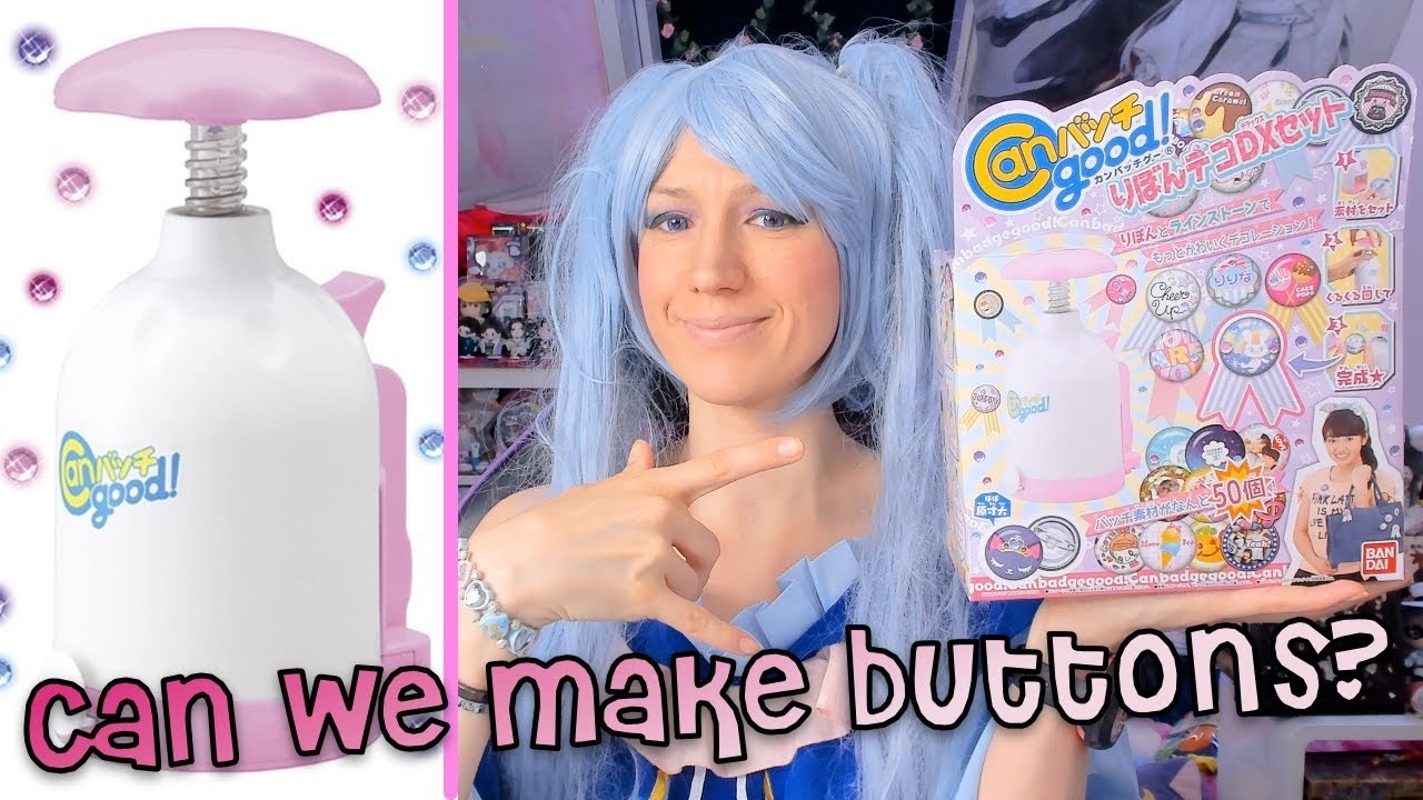 Bandai Can Batch Good Button Maker - Does it work?