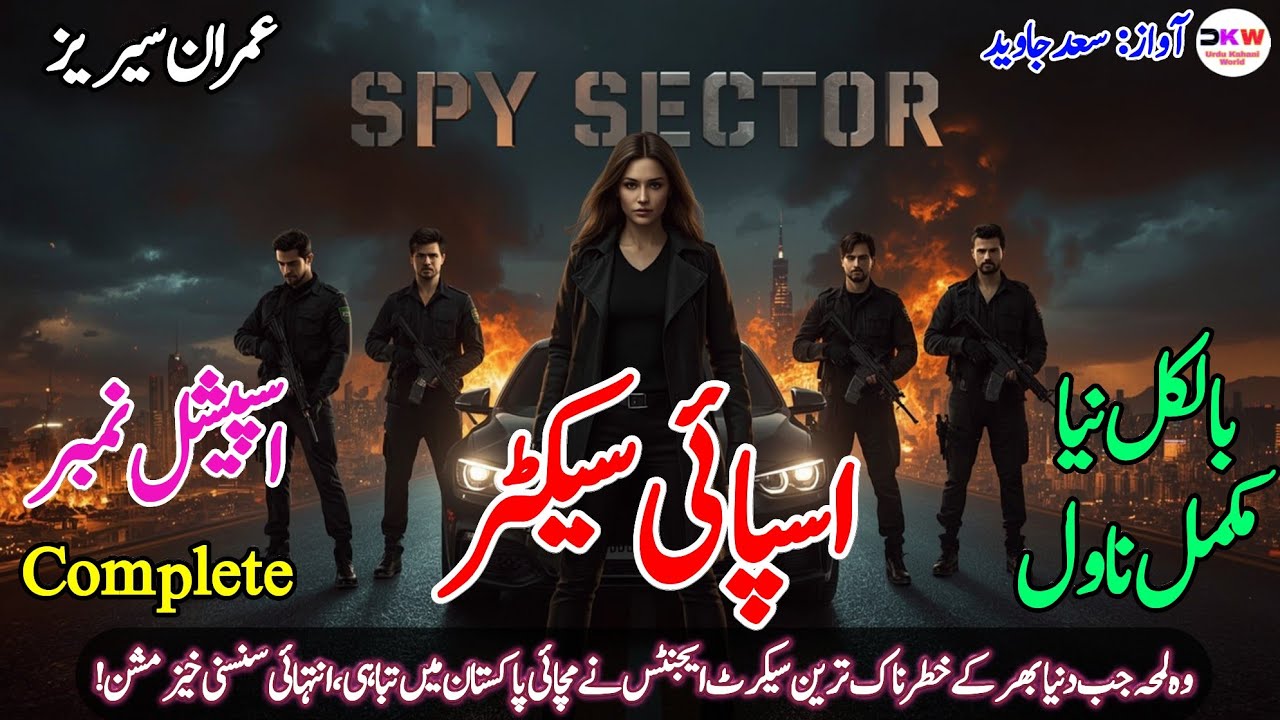 SPY SECTOR | Imran Series by Mazhar Kaleem M.A | Full Urdu Spy Thriller Audiobook