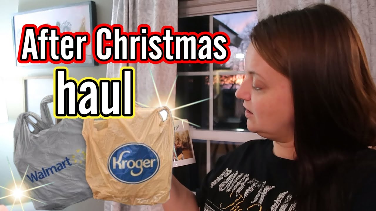 Покупки в Walmart и Kroger после Рождества! ✨