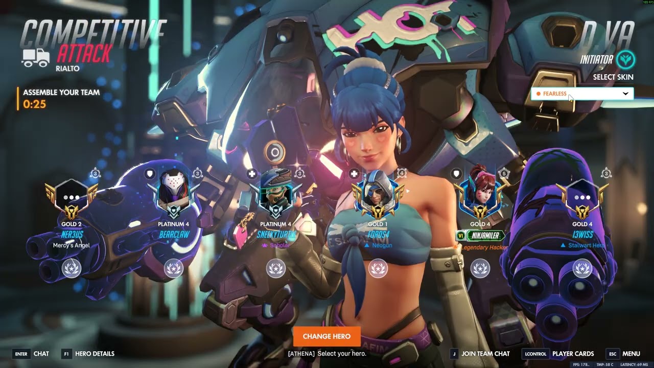 DVA - COMP 6v6 | PAYLOAD