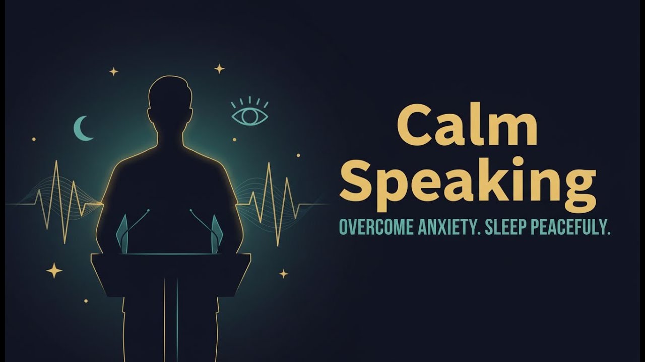 Let Go of Speaking Fear 🌙 Meditation for Confident Talks