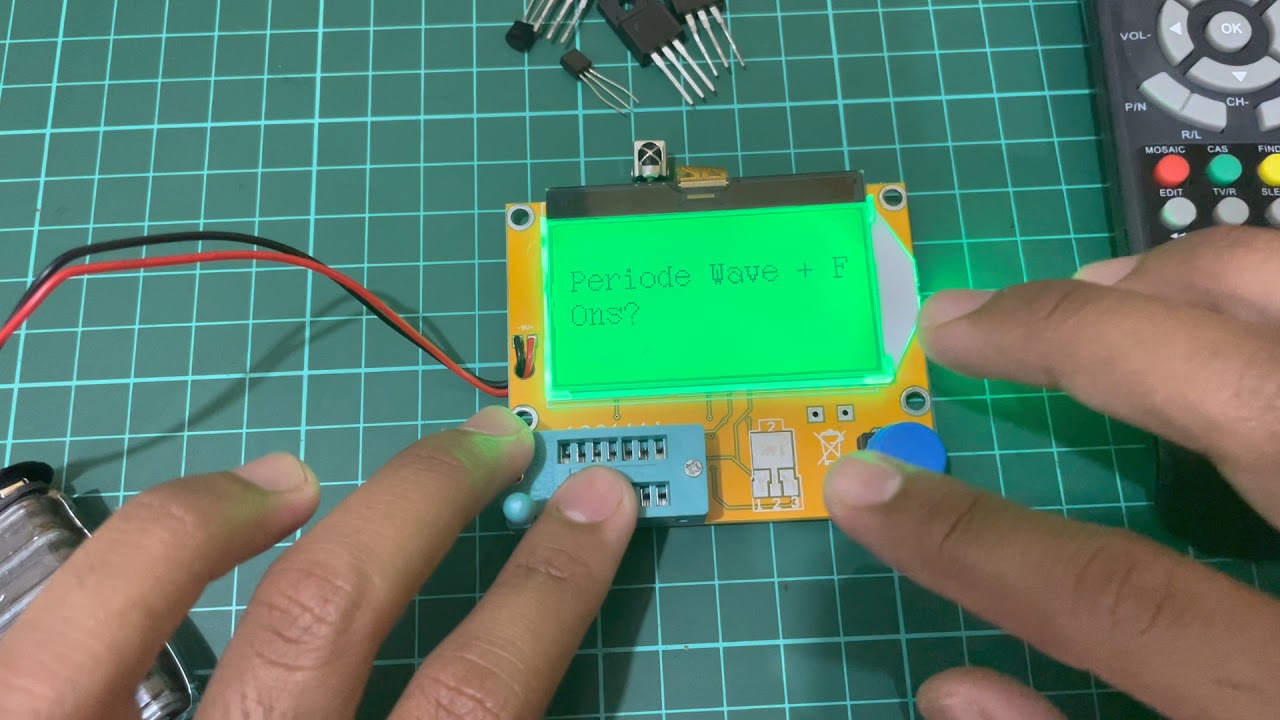 Tutorial Lengkap Cara Menggunakan ESR T4 / LCR-T4 Dengan Firmware Terbaru !!!
