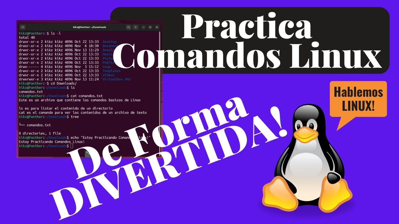 Como Practicar Comandos Linux - De Forma Divertida