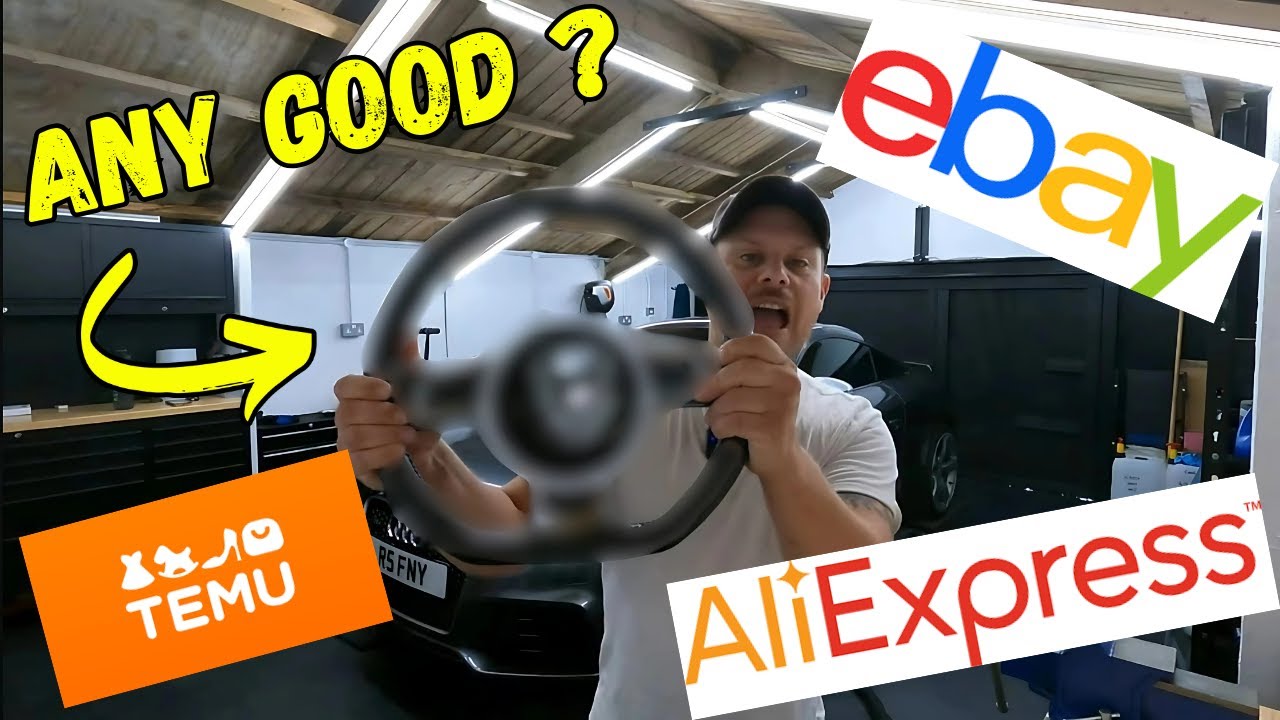 I BOUGHT A CHEAP CUSTOM STEERING WHEEL FROM CHINA !