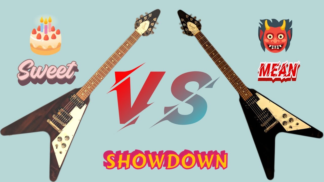 V Showdown: 2017 🆚 2018 Gibson Flying V's ✌️✈️