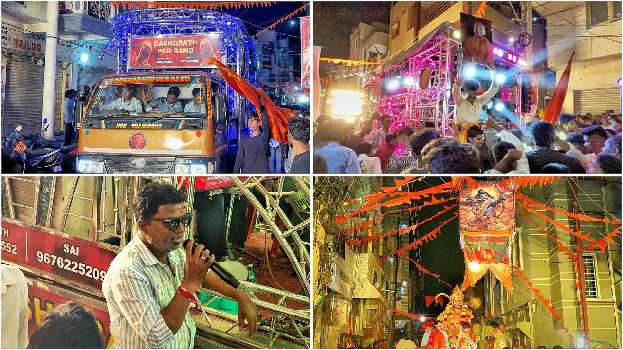 Bowenpally Hasmathpet Hanuman Jayanti  2026 Full Video Dasharath Pad Band 2026