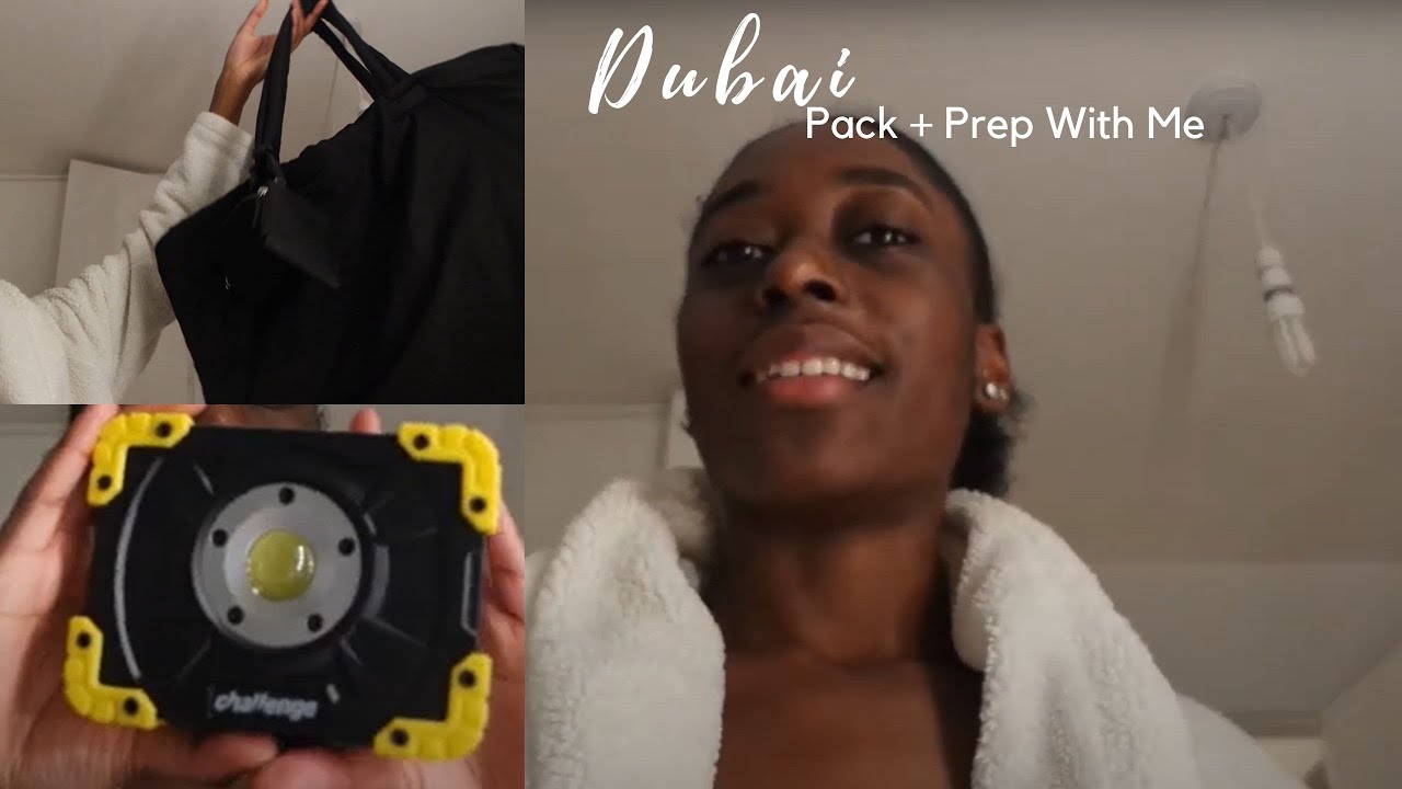 VLOG | Dubai Holiday Prep & Pack With Me