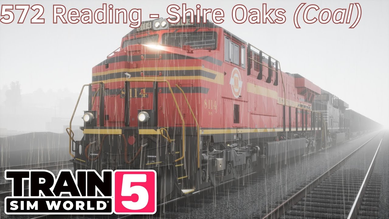 572 Reading - Shire Oaks (Coal) - Horseshoe Curve - ES44AC - #TrainSimWorld5
