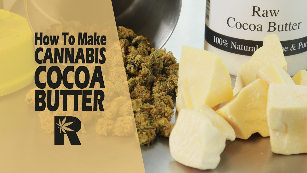 How To Make Cannabis Infused Cocoa Butter (For making chocolate/ lotions/ ointments) Cannabasics #66