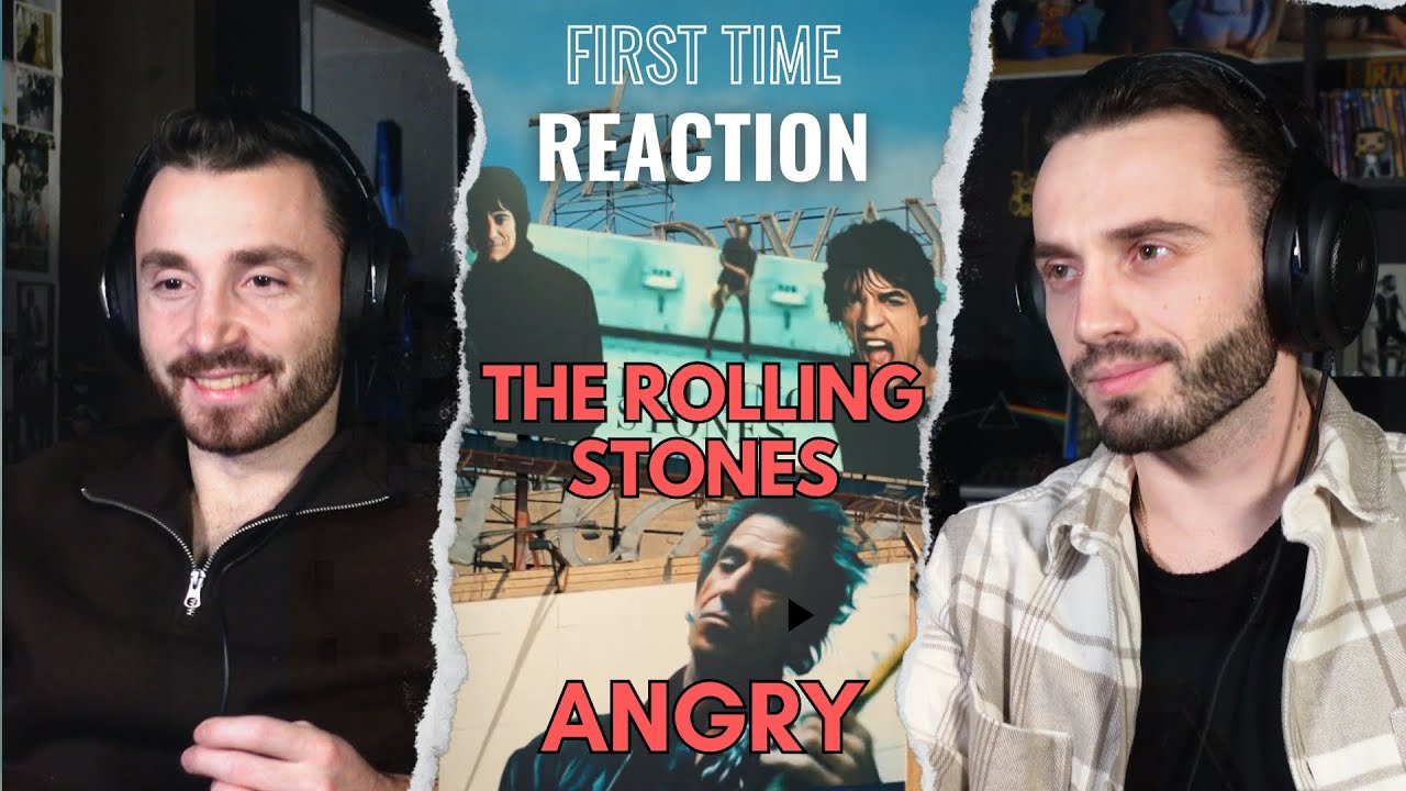 FIRST TIME REACTION TO THE ROLLING STONES - ANGRY (Official Video)