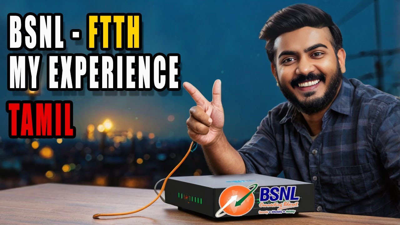**BSNL FTTH 1.5 Years User Experience - ஒரு சிறந்த தேர்வா? (📶 BSNL ஃபைபர் அனுபவம்) | #TechWithMRK**