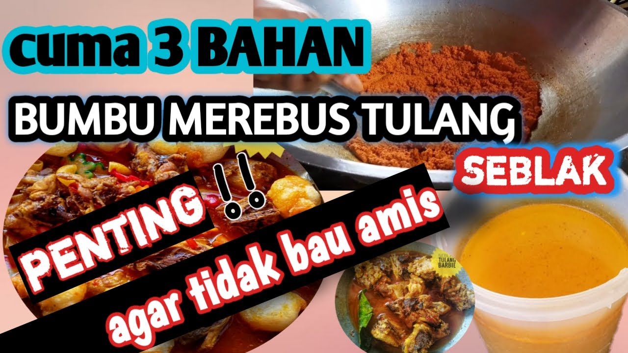 Resep bumbu kaldu untuk rebus tulang ayam seblak biar tulang ayam tidak bau amis, cara seblak barbie