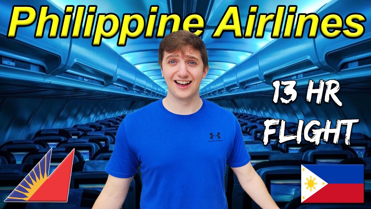 13-HOUR Direct Flight on PHILIPPINE AIRLINES! (Philippines to USA) 🇵🇭