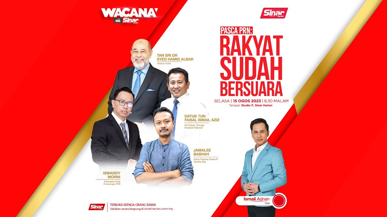 [WACANA SINAR] Pasca PRN: Rakyat sudah bersuara