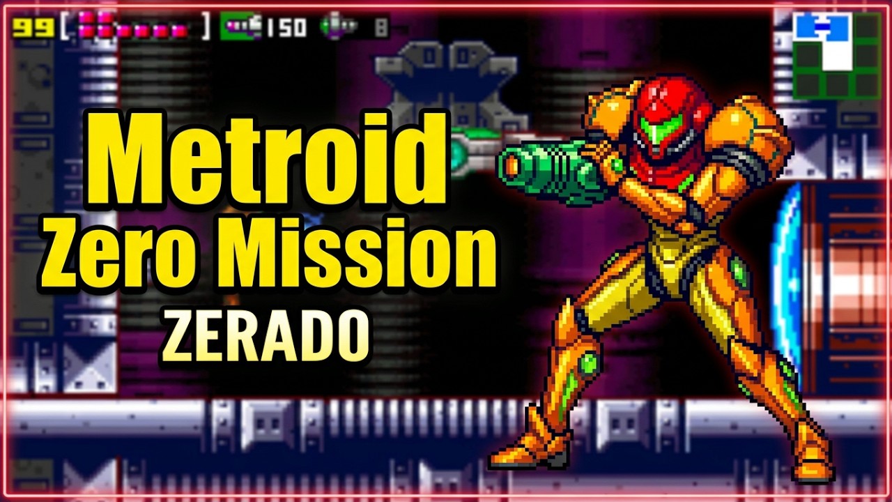 Metroid Zero Mission Zerado com o Leo