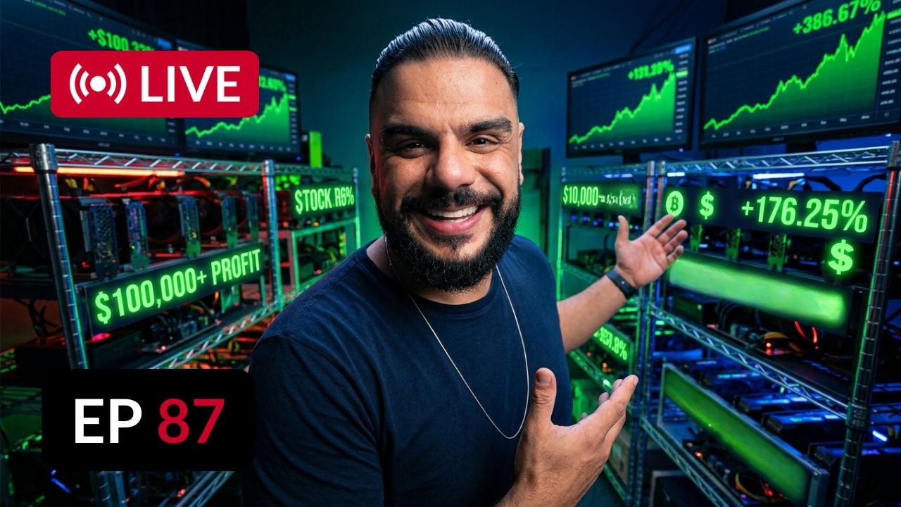 LIVE EP 87 - MINERA&Ccedil;&Atilde;O COM GPU VOLTOU MESMO?