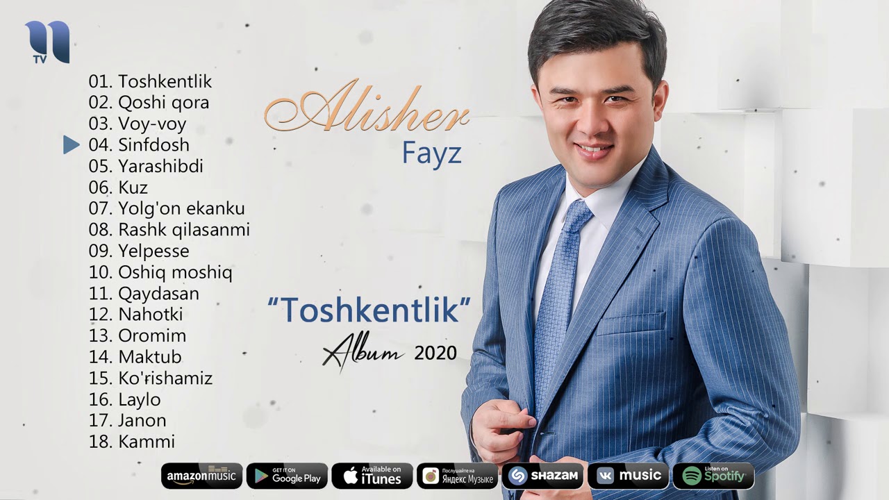 Alisher Fayz - Toshkentlik nomli albom dasturi 2020