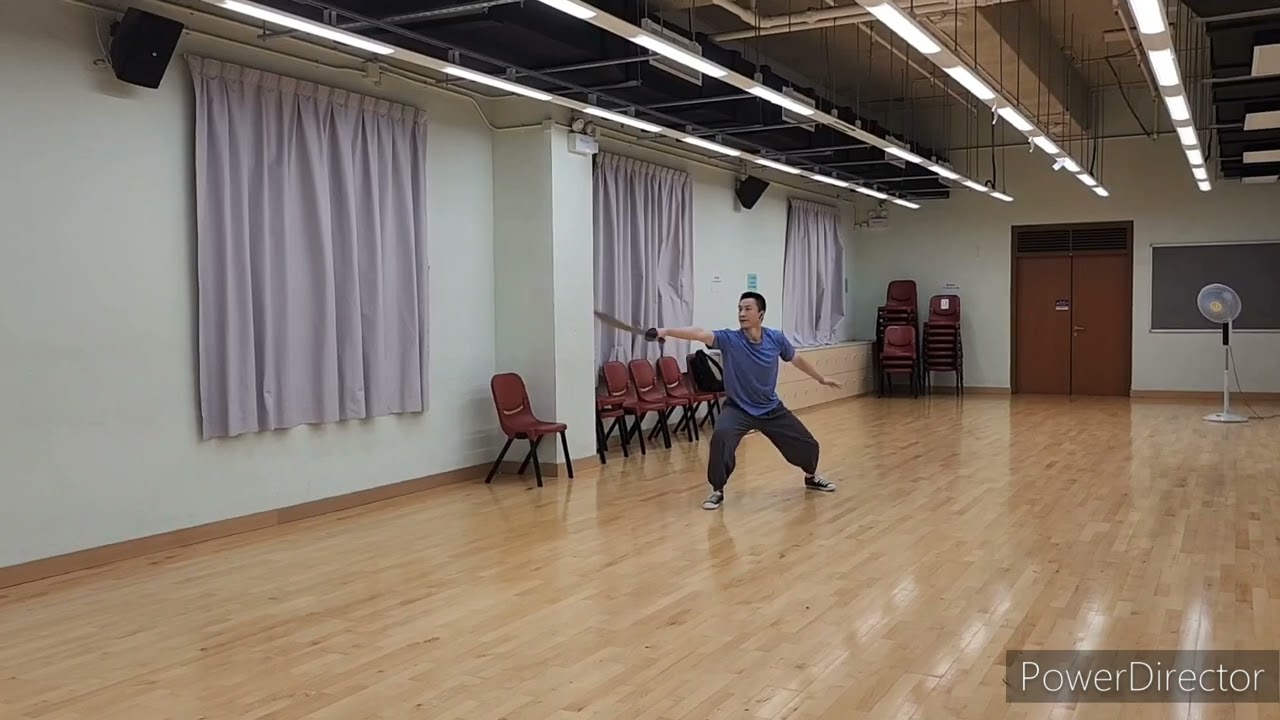Wu style Taichi sabre