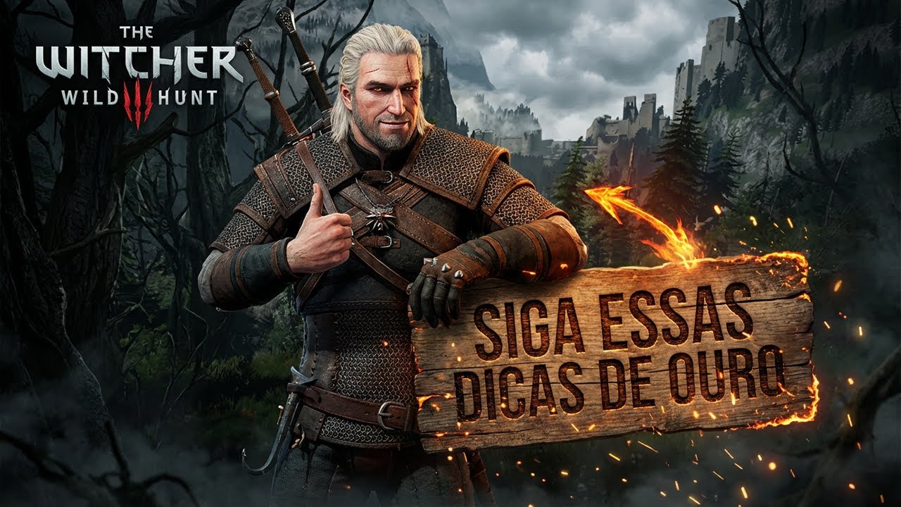 8 DICAS PARA INICIANTES E VETERANOS - THE WITCHER 3