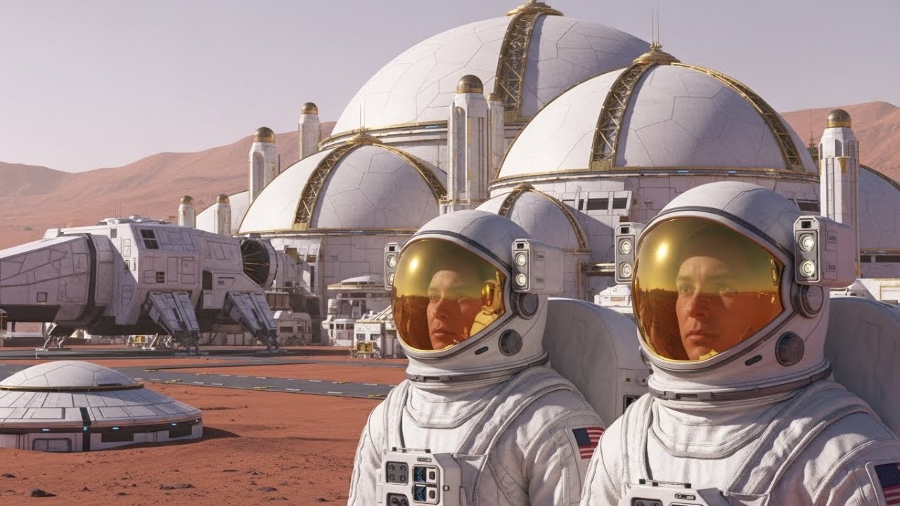 We Built a City on Mars Using Robots, Plants, Oxygen Systems, and Human Science to Begin a New Life