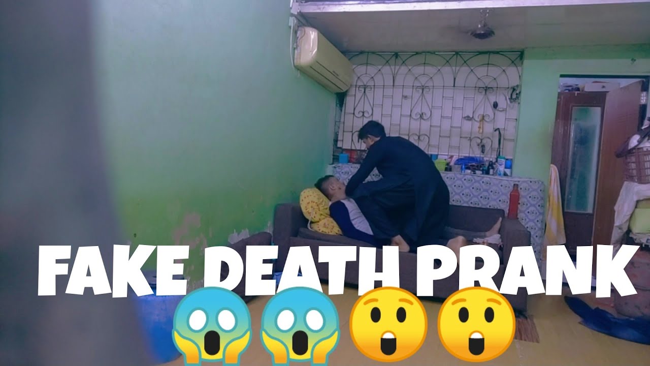 Fake death PRANK on my best friend 😱 | He cried * 🥺❤️ |  ubaid bari vlogs .