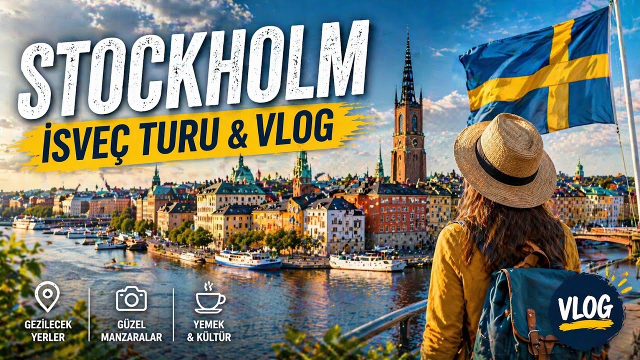 STOCKHOLM & İSVEÇ VLOG GEZİLECEK YERLER 