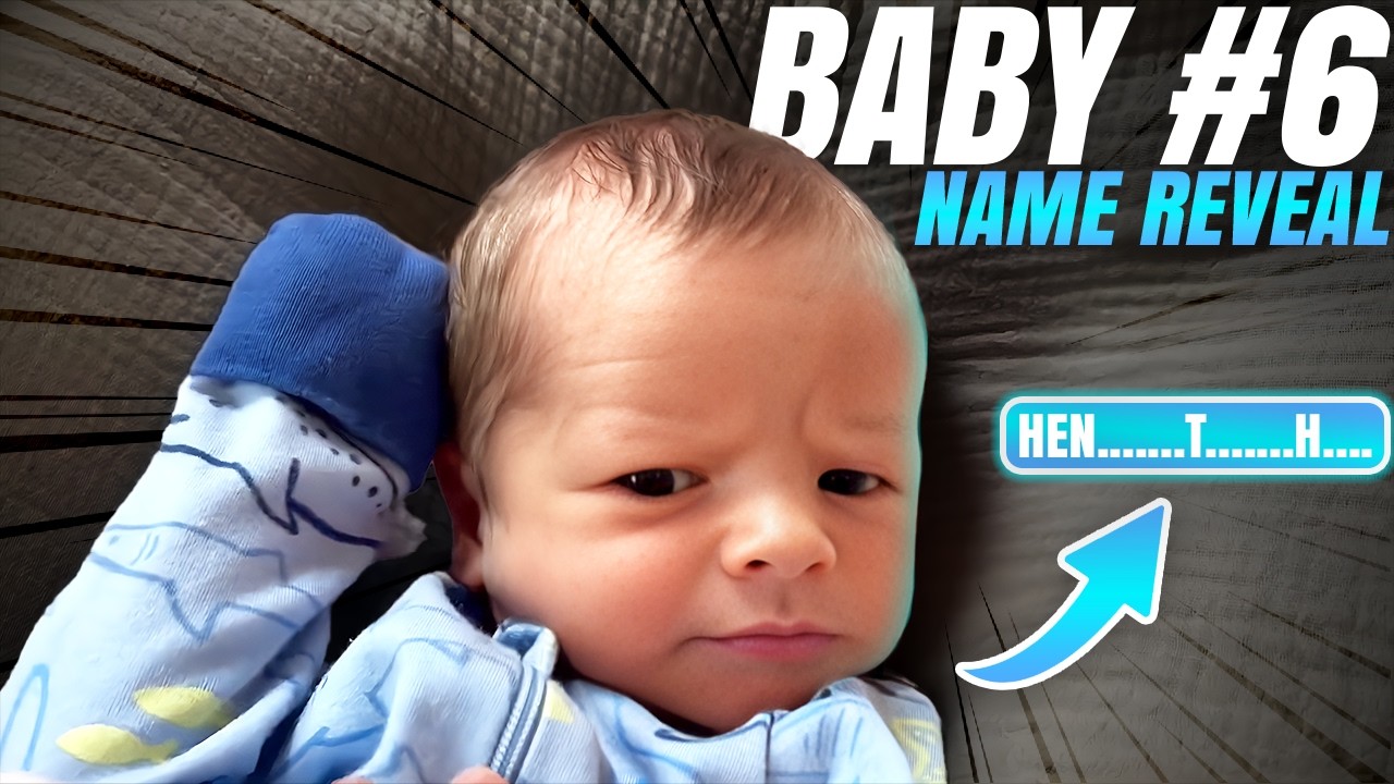 What We Named Our 6th Child!🎉 (1ST BOY)