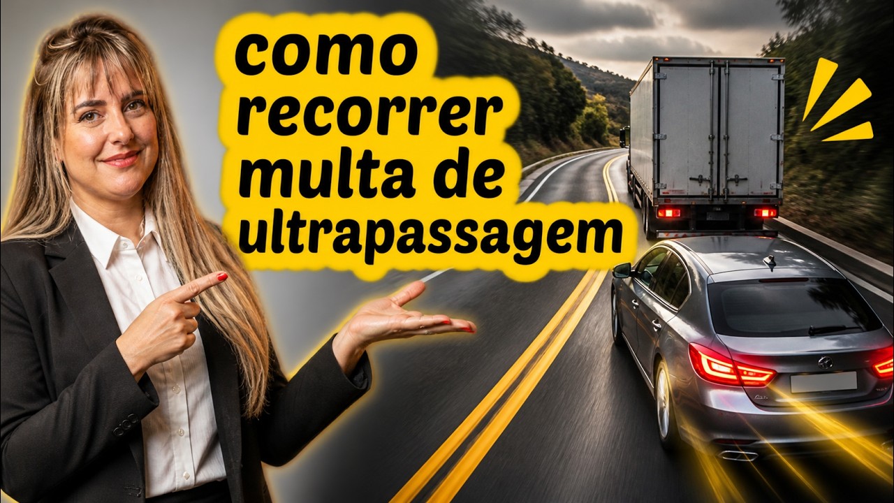 Como RECORRER de multa por ULTRAPASSAGEM em faixa continua