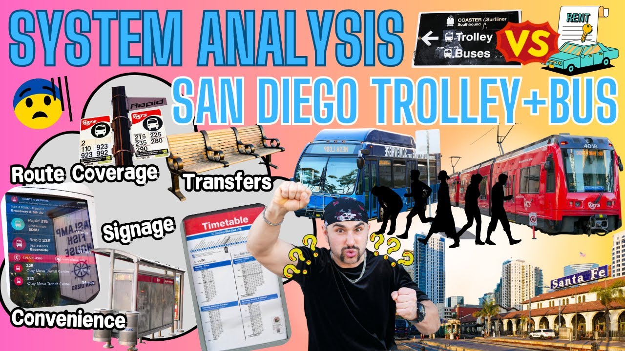 Public Transportation System Analysis: San Diego Light Rail & Buses