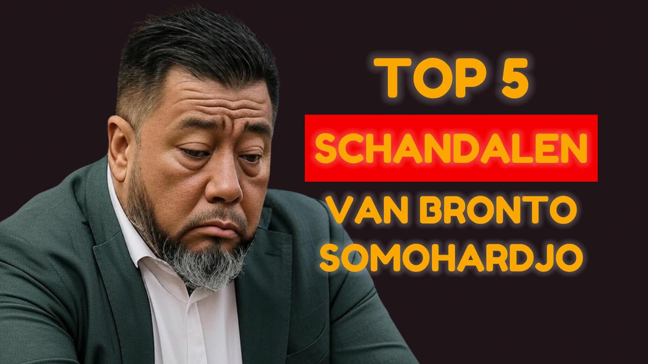 DE 5 GROOTSTE SCHANDALEN VAN BRONTO SOMOHARDJO DIE SURINAME NOOIT VERGEET