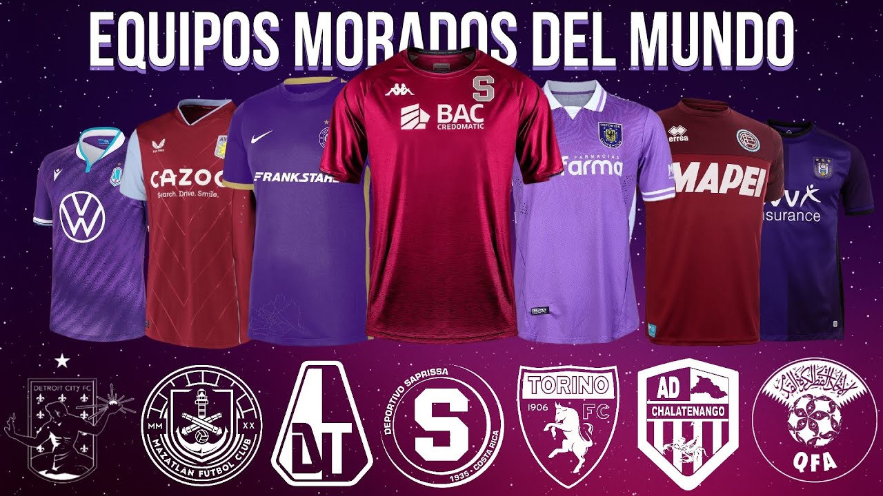 Clubes Morados del Mundo🟣🌍