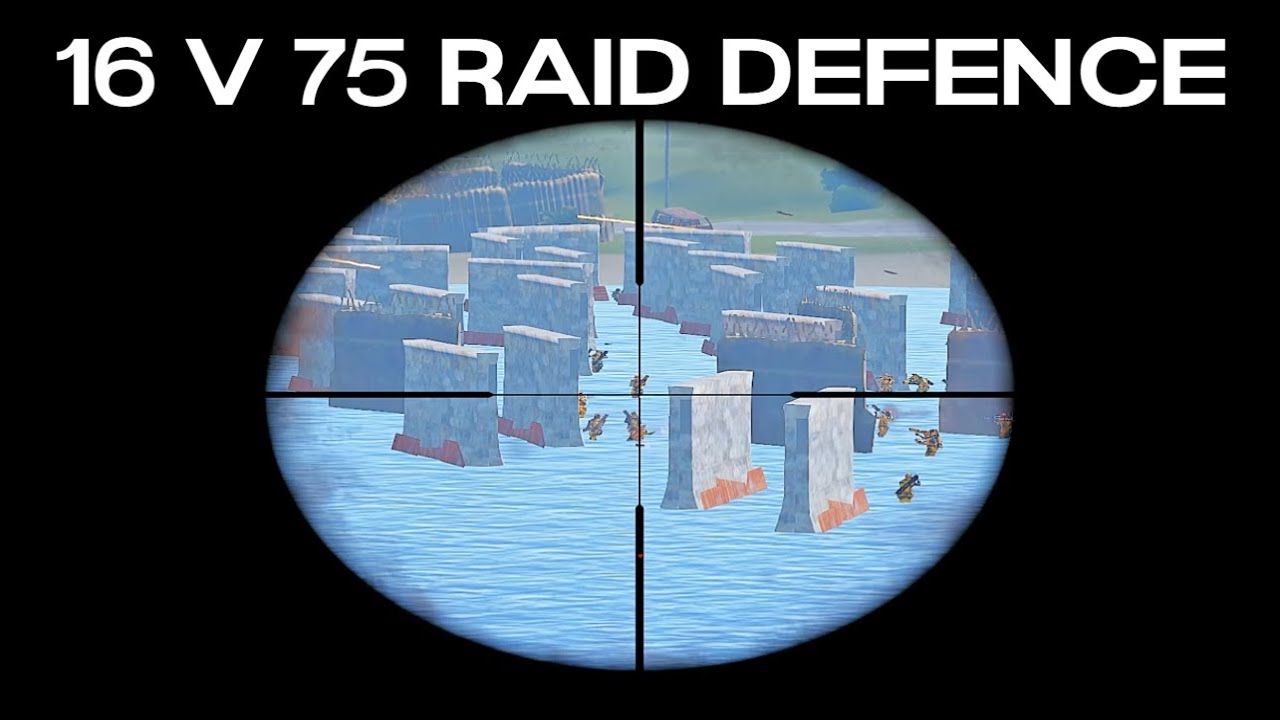 16v75 Raid Defence | 4000 Rockets - Vital Rust