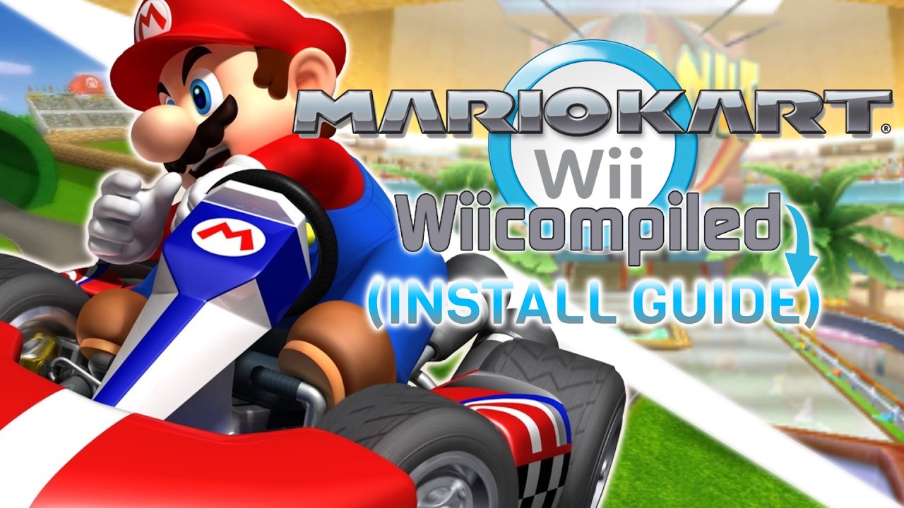 Как установить Mario Kart Wiicompiled (Полное руководство)