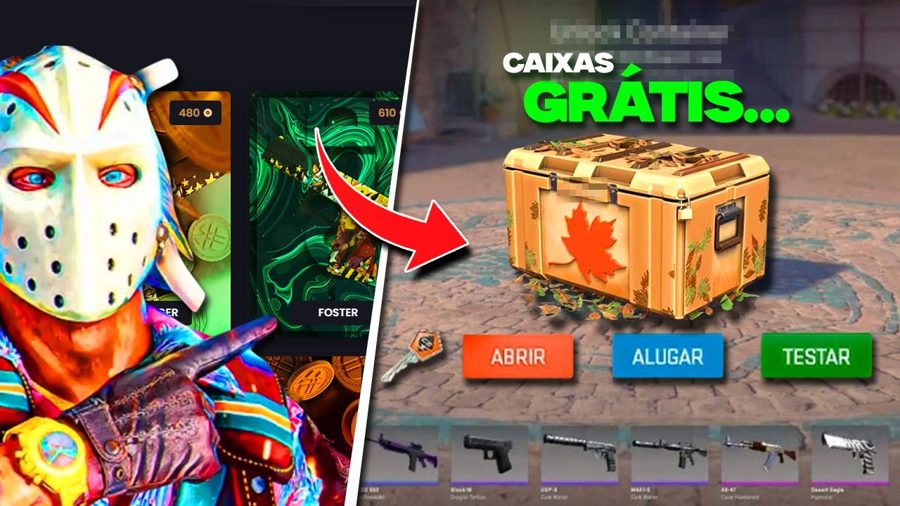 Não acredito... Abrindo CAIXAS de CS2 GRÁTIS no KEY-DROP..! (conseguir skins grátis)