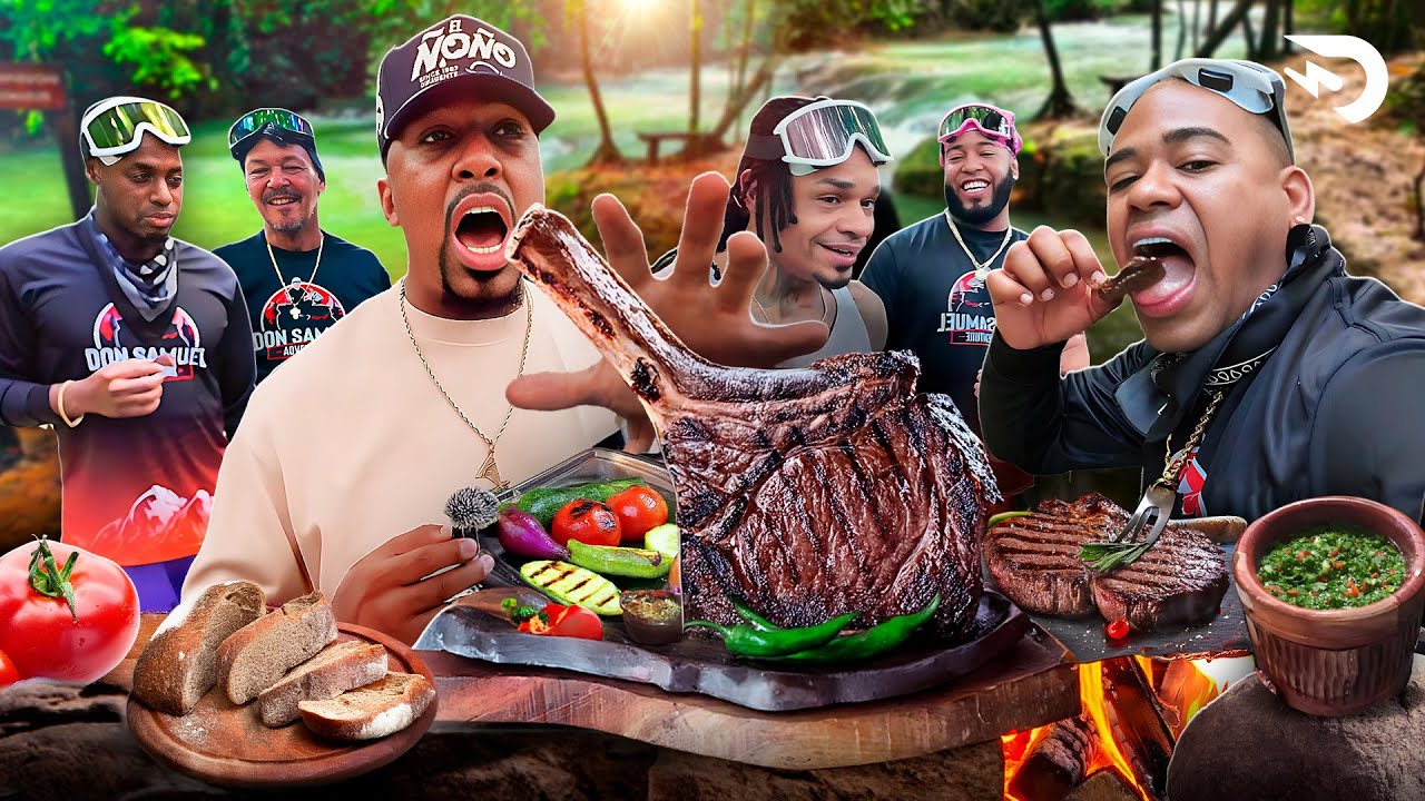 COCINANDO EL MEJOR CHURRASCO EN EL RIO 😱 EL DOTOL NASTRA