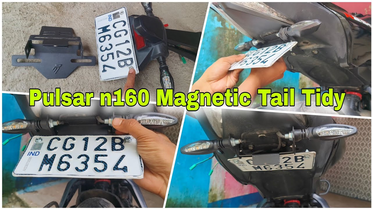 Pulsar n160 magnet tail tidy | pulsar n160 tail tidy modified | n160 tail tidy 
