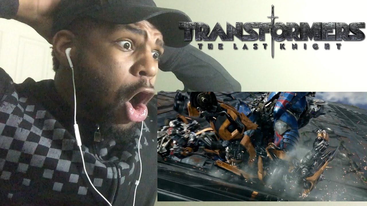 TRANSFORMERS: THE LAST KNIGHT - Official Trailer #1 REACTION!!! OPTIMUS VS BUMBLEBEE!?!