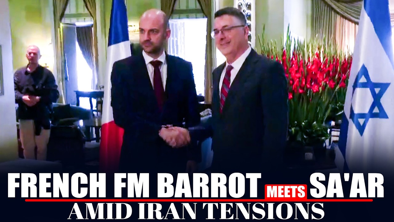 LIVE: French foreign minister meets Israeli counterpart after Lebanon talks