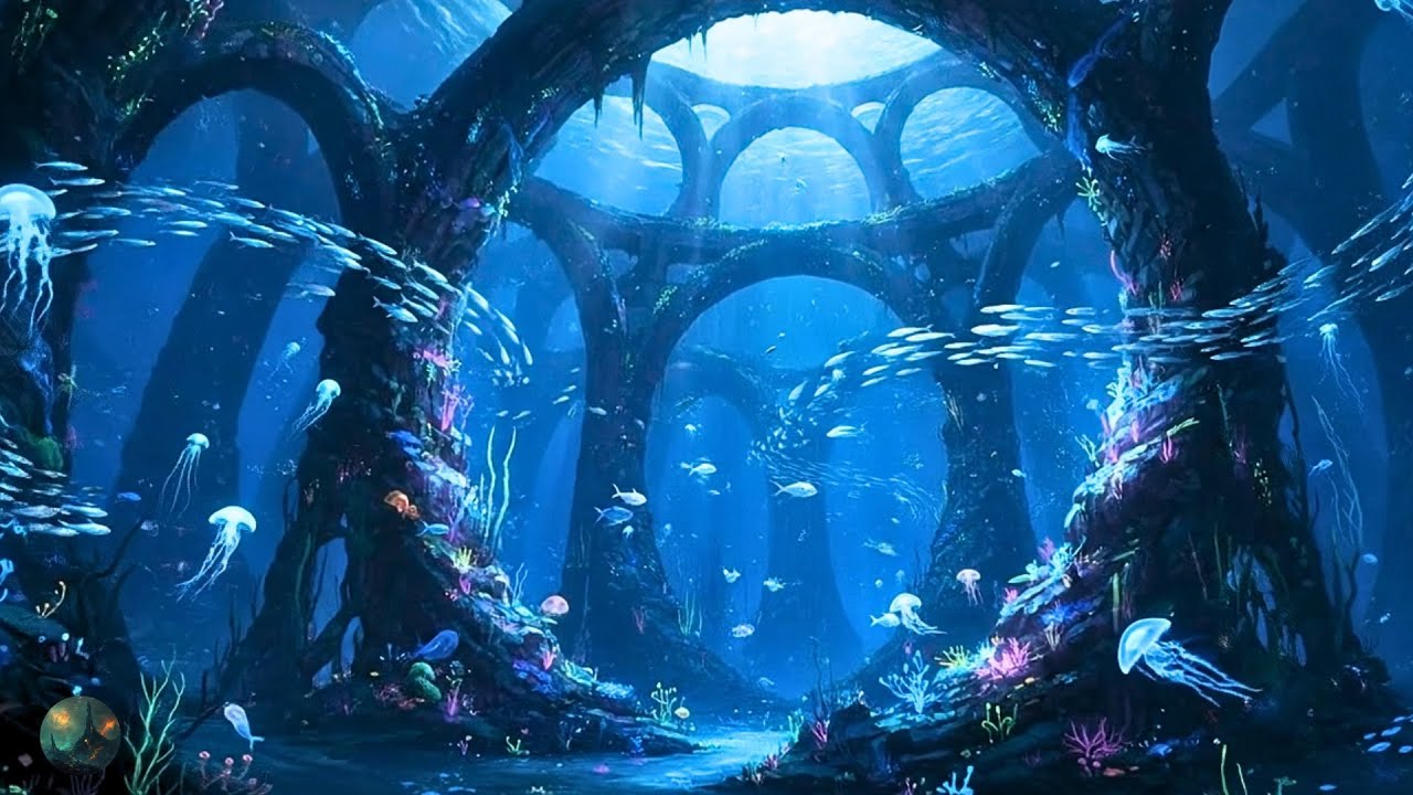 A Soothing Underwater World that Will Cleanse Your Mind 🌊 Brain Melting Relaxation & Sleep