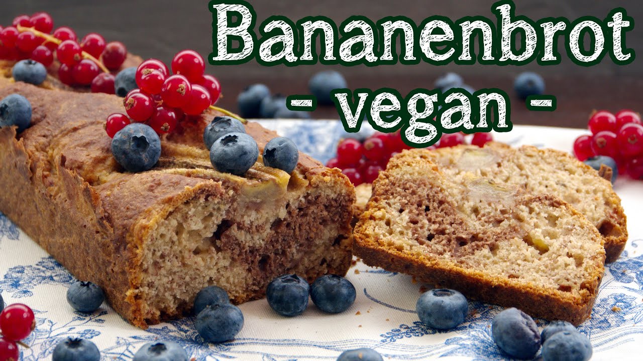 BANANENBROT BACKEN | ohne Zucker & vegan [ & soo lecker!] Frühstücksideen für jeden Tag [Rezept]