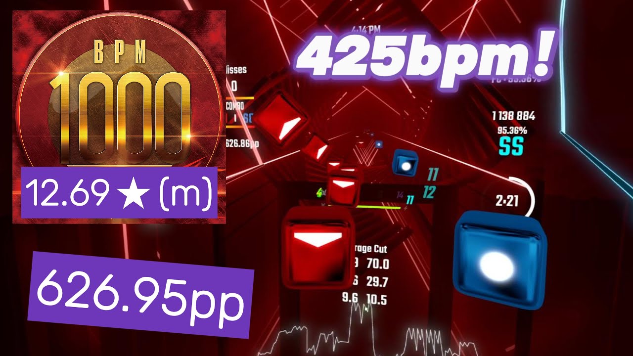 This Map Is So Fast I Had To Use Slower Song (again) | Godspeed 626.95pp