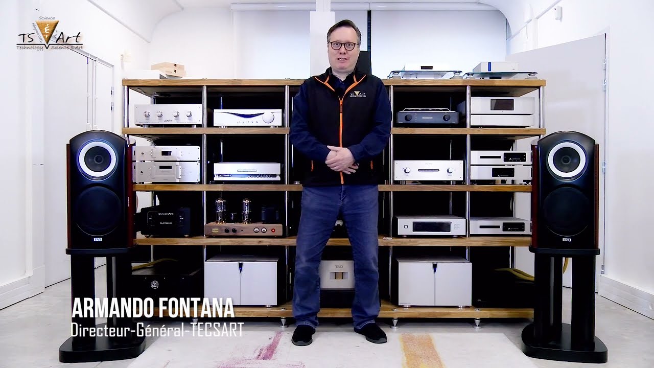 ROCKNA Audio +Tektron + TAD à l'écoute chez TecSart