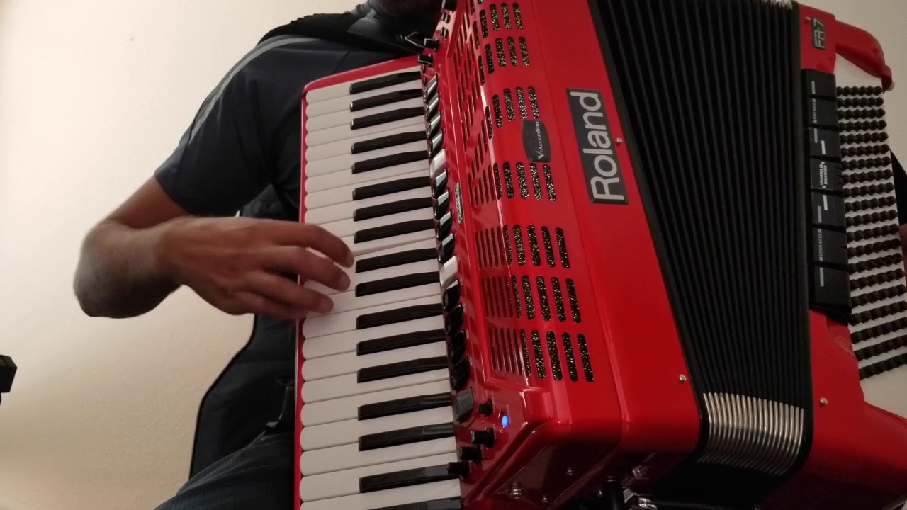 ROLAND FR 7 accordion Best demo 2018