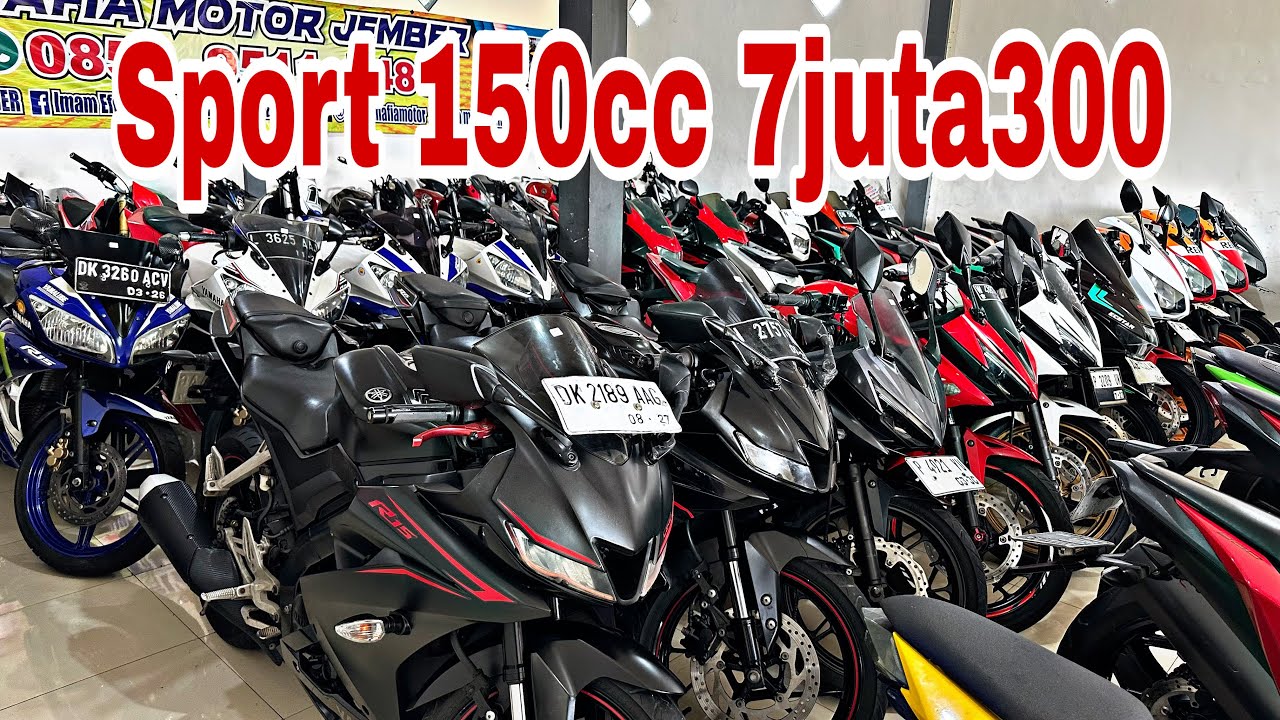 SPORT 150CC OBRAL 7JUTA300 SURAT WAJIB LENGKAP SEMUA